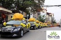 Đức Vinh cho thuê đoàn xe sang rước phật