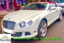 Siêu xe Bentley Continental GT Speed cho thuê tại Đức Vinh