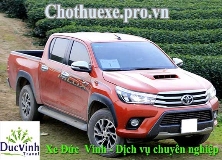 Cho thuê xe bán tải Toyota Hilux