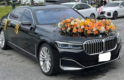 Cho thuê xe cưới VIP, Cho thuê xe cưới vip BMW 750I