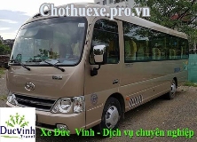 Xe đón tiễn nhân viên 29 chỗ Huyndai County